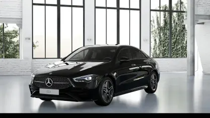 Gebraucht Mercedes CLA200 AMG 163 PS (119 kW) 2025 Metalliclack kosmosschwarz Coupé
