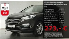 Braun Gebraucht 2017 Hyundai Santa Fe Premium SUV | 22.824 € (Fairer Preis)