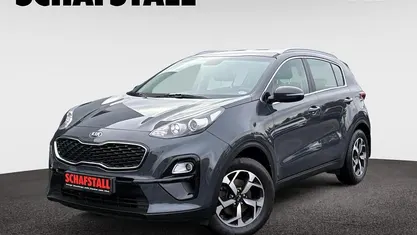 Schwarz ((h8g) dark penta metal m) Gebraucht 2019 Kia Sportage Vision SUV | 15.749 € (Fairer Preis)