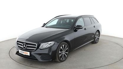 Käytetty Mercedes E400 AMG line 340 HP (250 kW) 2019 Musta Farmari