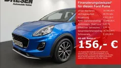 Blau Gebraucht 2023 Ford Puma Gen-E Titanium SUV | 18.490 € (Superpreis)