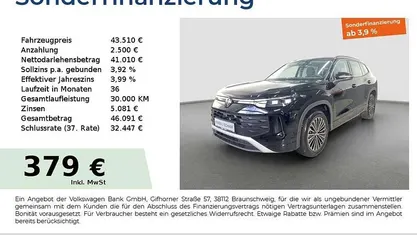 Grenadillschwarz metallic Gebraucht 2025 VW Tayron IQ Drive SUV | 42.830 € (Superpreis)