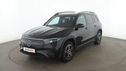 Schwarz Gebraucht 2021 Mercedes EQB350 AMG line SUV | 36.740 € (Fairer Preis)