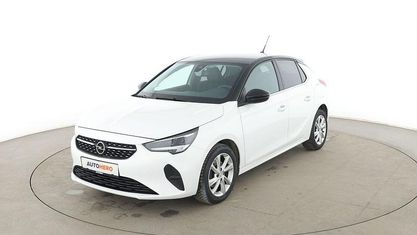 Używany Opel Corsa Elegance 101 KM (74 kW) 2021 Biały Hatchback