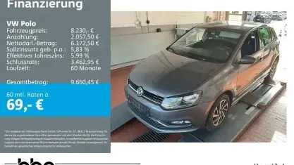 Gebraucht VW Polo Comfortline 75 PS (55 kW) 2017 Grau Limousine