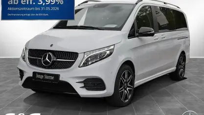 Gebraucht Mercedes V300 Avantgarde Edition 237 PS (174 kW) 2022 Bergkristallweiß metallic Van / Kleinbus