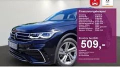 Deep black perleffekt Gebraucht 2021 VW Tiguan R-line SUV | 33.620 € (Fairer Preis)