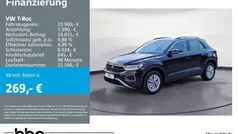 Schwarz Gebraucht 2024 VW T-Roc Life SUV | 23.960 € (Fairer Preis)