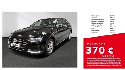 Gebraucht Audi A4 Advanced Plus 163 PS (119 kW) 2023 Brillantschwarz Kombi
