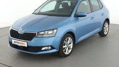 Blau Gebraucht 2018 Skoda Fabia Clever Limousine | 10.080 € (Fairer Preis)