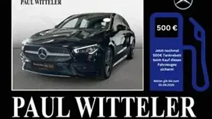 Gebraucht Mercedes CLA220 AMG line 190 PS (139 kW) 2022 Unilack nachtschwarz Limousine