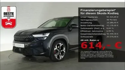 Używany Skoda Kodiaq RS 265 KM (194 kW) 2025 Czarny SUV