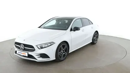 Gebraucht Mercedes A250 AMG line 224 PS (164 kW) 2020 Weiß Limousine