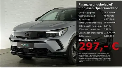 Quarz silber Gebraucht 2025 Opel Grandland X SUV | 24.824 € (Guter Preis)