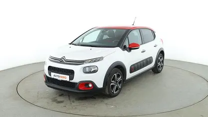 Gebraucht Citroën C3 PureTech 110 PS (80 kW) 2018 Weiß Kleinwagen