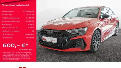 Usado Audi RS3 Comfort 400 HP (294 kW) 2024 Vermelho Sedan