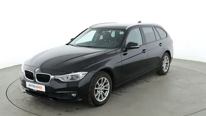 Schwarz Gebraucht 2016 BMW 318 Advantage Kombi | 14.630 € (Fairer Preis)