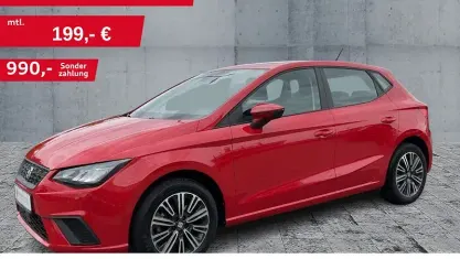 Gebraucht Seat Ibiza Style 116 PS (85 kW) 2024 Rot Kleinwagen