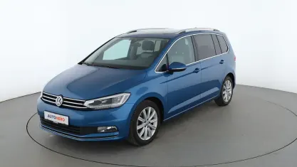 Gebraucht VW Touran Highline 180 PS (132 kW) 2017 Blau Van / Kleinbus