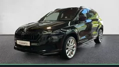 Blackmagic perleffekt (schwarz) Gebraucht 2022 Skoda Karoq SportLine SUV | 34.950 € (Fairer Preis)