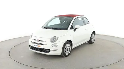Weiß Gebraucht 2016 Fiat 500C Lounge Cabrio | 8.740 € (Fairer Preis)