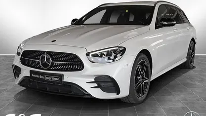 Gebraucht Mercedes E300 AMG 194 PS (142 kW) 2022 Designo diamantweiß bright Kombi
