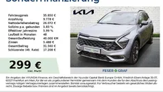 Lunarsilber/schwarz Gebraucht 2024 Kia Sportage GT-Line SUV | 35.850 € (Fairer Preis)
