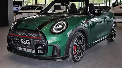 Usata Mini John Cooper Works Cabriolet 231 CV (169 kW) 2024 Verde Cabrio