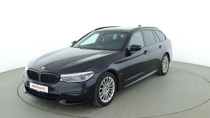 Brugt BMW 540 M Sport 320 HK (235 kW) 2019 Sort Stationcar