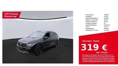Schwarz Gebraucht 2022 VW Tiguan Allspace R-line SUV | 39.890 € (Fairer Preis)