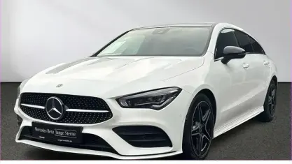 Gebraucht Mercedes CLA200 Shooting Brake AMG 163 PS (119 kW) 2022 Weiß Kombi