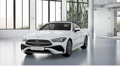 Brugt Mercedes CLE220 AMG 197 HK (144 kW) 2025 Hvid Cabriolet