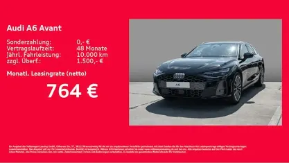 Neu Audi A6 Ambiente 299 PS (219 kW) 2026 Schwarz Kombi