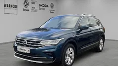 Blau Gebraucht 2021 VW Tiguan Elegance SUV | 29.740 € (Fairer Preis)