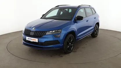 Gebraucht Skoda Karoq SportLine 150 PS (110 kW) 2020 Blau SUV
