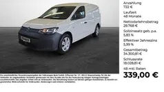 Candyweiß Neu 2025 VW Caddy Maxi Van / Kleinbus | 29.990 € (Superpreis)