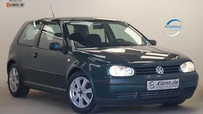 Gebraucht VW Golf IV Highline 101 PS (74 kW) 1998 Grün Kleinwagen