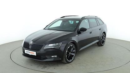 Używany Skoda Superb SportLine 190 KM (139 kW) 2019 Czarny Kombi