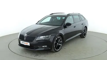 Gebraucht Skoda Superb SportLine 190 PS (139 kW) 2019 Schwarz Kombi