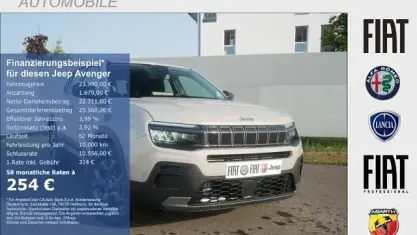 Nuova Jeep Avenger Longitude 110 CV (80 kW) 2025 Beige SUV