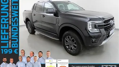 Gebraucht Ford Ranger Wildtrack 2023 Obsidianschwarz Abholung