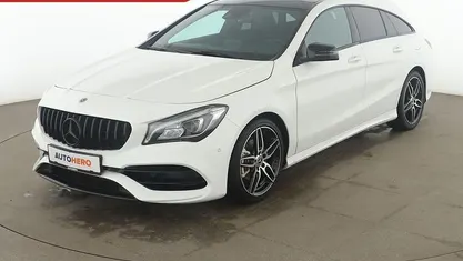 Gebraucht Mercedes CLA180 Shooting Brake AMG line 122 PS (89 kW) 2018 Weiß Kombi
