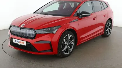 Gebraucht Skoda Enyaq iV SportLine 210 kW (286 PS) 2024 Rot SUV