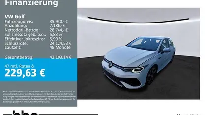 Gebraucht VW Golf VIII R 320 PS (235 kW) 2023 Weiß Limousine