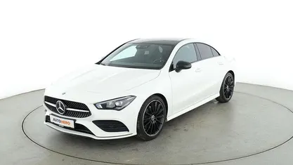 Gebraucht Mercedes CLA200 AMG line 163 PS (119 kW) 2020 Weiß Limousine
