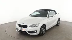 Weiß Gebraucht 2016 BMW 220 Sport Line Cabrio | 19.750 € (Fairer Preis)