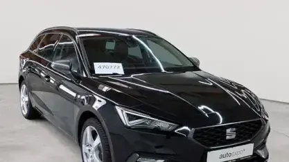 Gebraucht Seat Leon FR 150 PS (110 kW) 2021 Midnight schwarz metallic Kombi