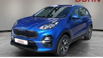 Gebraucht Kia Sportage Comfort 132 PS (97 kW) 2019 Blue flame SUV