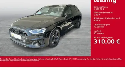 Occasion Audi A4 S-Line 204 ch (150 kW) 2022 Noir Break
