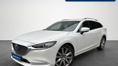 Rhodium white metallic Gebraucht 2024 Mazda 6 Takumi-Line Kombi | 32.980 € (Fairer Preis)